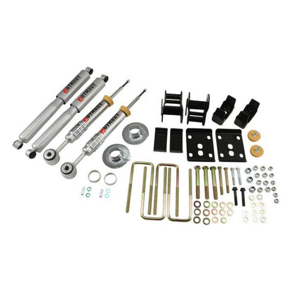 Belltech Lowering Kit 09-13 Ford F150 Ext Cab/Quad Cab Short Bed 2WD 2in or 3in F/4in Rear w/ Shocks